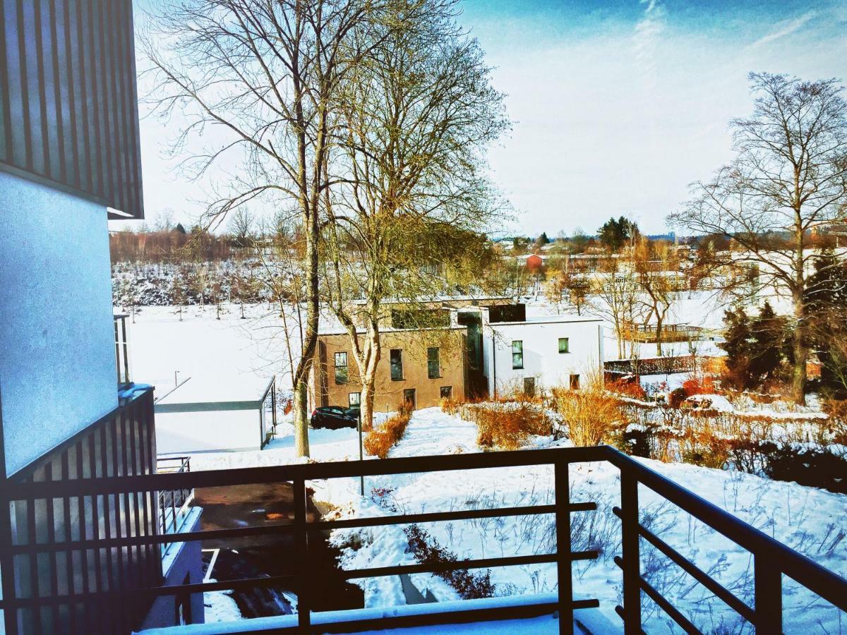 La Reposee Du Lac Apartment Vielsalm Bagian luar foto